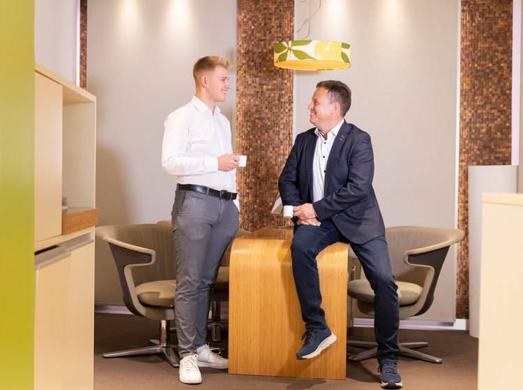 Inhaber Sven Empen und Mitarbeiter